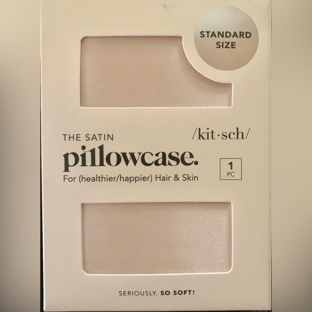 Kitsch Satin Pillowcase - Soft Pink